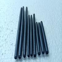 Tuyaux de cheveux en os maigres noirs de qualité supérieure pour les perles et l'artisanat Tuyaux de cheveux en os noir en gros parfaits pour les bijoux