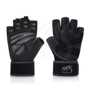 Guantes de gimnasio transpirables ligeros con logotipo impreso personalizado 2023 Guantes de neopreno para levantamiento de pesas a bajo precio - Product Image 1