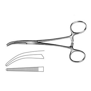 Pinzas Arteriales Rectas Manuales de Acero Inoxidable de Bajo Precio, Grado Médico, de Un Solo Uso, Juego de Instrumentos Hemostáticos Kelly - Product Image 4