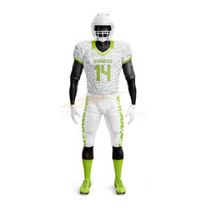 Equipo personalizado poliéster hecho fútbol americano sublimación Camisas Pantalones fútbol americano Jersey fútbol uniforme al por mayor - Product Image 6