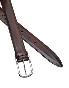 Cinturón de Cuero Genuino para Hombre, Hebilla Personalizada, Fabricante de Cinturones de Cuero al por Mayor OEM/ODM, Pakistán - Product Image 3