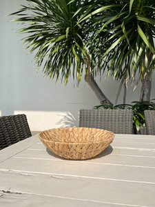 CAVIANA Bol à fruits tissé en jacinthe d'eau, vintage, personnalisé, écologique, lavable, décoration d'intérieur, bols avec taille personnalisée - Product Image 4