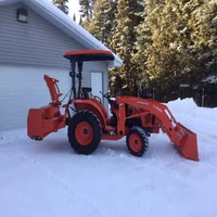 Tracteur KUBOTA L4300DT 4x4 neuf de 2023 à prix très bas, équipement agricole, tracteur provenant des États-Unis