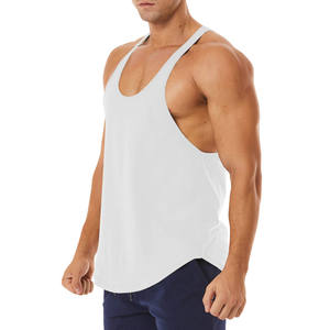 Breathable <b>Men's</b> Tank Tops Workout Solid Running <b>Men's</b> Tank Top Fitness Gym <b>Stringer</b> <b>Vest</b> <b>Man</b> Sport tank Tops - Product Image 4