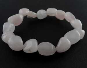 High quality Indian white jade tumbled crystal <b>bracelet</b> Natural Gemstone Jewelry <b>Men</b> and Women Gift Energy Meditation Bangles - Product Image 6