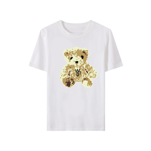 T-shirt personnalisé en pur coton de qualité supérieure, uni, noir, blanc, classique, à manches courtes, été, 100% - Product Image 1