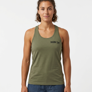 HAWK EYE SPORTS Débardeurs pour femmes respirants à col halter avec bretelles réglables en Spandex/Polyester tricoté couleur unie décontractés pour l'été - Product Image 4