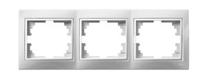 Cornice bianca a 3 elementi serie Europa (Solera ERP73U) - Product Image 1