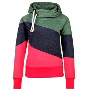 Venta al por mayor de sudaderas con capucha de las mujeres Sudadera con logotipo personalizado de alta calidad de color personalizado Sudadera con capucha de cuello redondo Fleece Sudaderas básicas regulares - Product Image 6