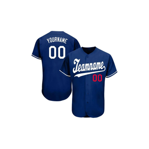 Uniformes de baseball vierges personnalisés de haute qualité Vêtements de sport pour adultes en gros-Maillots et chemises respirants dans les grandes tailles - Product Image 5