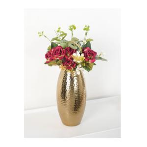 Florero Alto de Metal de Diseño Moderno con Acabado Dorado para Decoración de Mesa en Hogar, Bodas y Restaurantes, Florero de Metal Hecho a Mano al por Mayor - Product Image 6