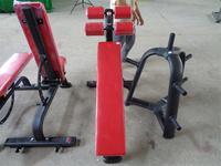 Banc de musculation inclinable multi-positions de qualité commerciale pour l'entraînement des pectoraux et des épaules, équipement de gym, directement de l'usine