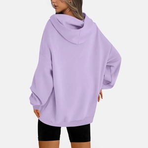 Sudadera Larga Extra Grande de Invierno para Mujer, Marca Export, Tela de Terciopelo Suave, Ropa Urbana con Logotipo Frontal - Product Image 2