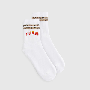 Chaussettes pour hommes personnalisées, design unique, avec logo brodé, laine/acrylique antibactérien respirant, séchage rapide, vente en gros OEM - Product Image 3