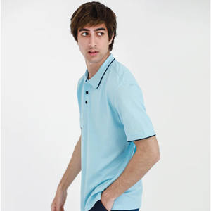 OEM venta al por mayor nuevo estilo de alta calidad Polo de golf para hombre de algodón poliéster deporte transpirable polos - Product Image 4