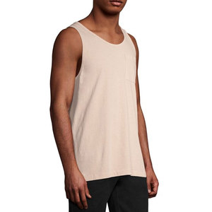 Custom OEM Private Label Singlet Men's Gym <b>Top</b> Sleeveless Sports <b>Tank</b> <b>Top</b> 100% Cotton Sportswear Casual <b>Tanks</b> <b>Tops</b> Gym Wear - Product Image 3