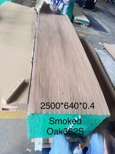 Placages de bois de chêne argenté, chêne blanc et chêne fumé, <span class=keywords><strong>prix</strong></span> direct usine, pour meubles, 2500*640*0.4/0.6 - Product Image 4