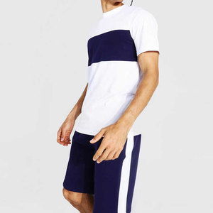 2025 nouveau logo personnalisé hommes velours été t-shirt et short ensemble haute qualité OEM vêtements d'hiver - Product Image 3