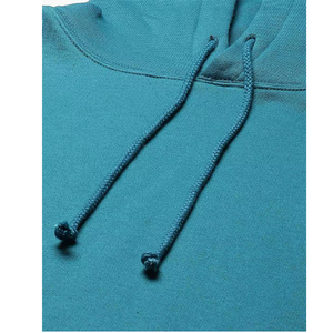 Personalizable de las mujeres 100% de algodón de gran tamaño pulóver chándal peso pesado Casual Wear encaje Color sólido Stringless corto - Product Image 5