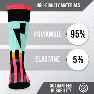 <b>Cycling</b> <b>Socks</b> for <b>Men</b> and Women Breathable Crew Running <b>Socks</b> Sport <b>Sock</b> Made for your Daily Exercise and Workouts - Product Image 3