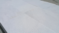Marbre blanc de Carrare sablé antidérapant 20x20cm, petits échantillons pour pavés extérieurs et intérieurs, pour piscine et allée, fabriqué en Turquie, pour jardin