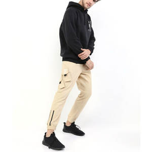 Pantalones de chándal ligeros de algodón 100% para hombre, pantalones de chándal de rizo francés con cintura elástica y logotipo personalizado, novedad a la moda al por mayor - Product Image 2