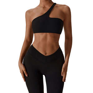 Offre Spéciale Tenue de yoga pour femmes personnalisable de haute qualité Gym Wear Caractéristiques élastiques Plus XXL XL Taille personnalisée Ensembles respirants solides - Product Image 4