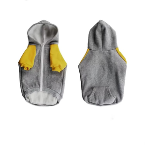 Sudadera con capucha personalizada para perros, tela cálida y elegante, suave y acogedora, ajuste cómodo para todas las estaciones, suministro de ropa para mascotas OEM bordado liso teñido - Product Image 6