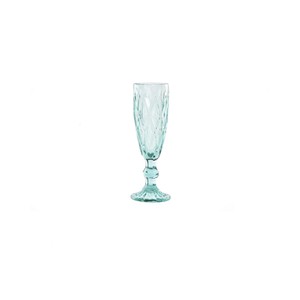 Verre Cristal Gravé Turquoise 150 ml - Product Image 1