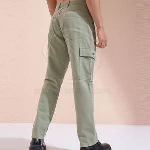 Pantalons cargo pour hommes de qualité supérieure, décontractés, respirants, 100% coton, vente en gros, prix bas - Product Image 3