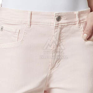 Shorts en jean sur mesure, légers et respirants pour femmes adultes, fabriqués au Pakistan - Vente flash - Product Image 5