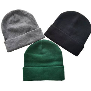Gorros de Lana Tejidos Personalizados, Gorros de Invierno para Hombre, Gorra Moderna Personalizada, Gorros de Punto de Venta Caliente con MOQ Bajo de Pakistán - Product Image 1