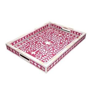 Bandeja de servicio de nácar de lujo de la mejor calidad para servir la comida del desayuno para uso hecho a mano y en utensilios de cocina 2024 - Product Image 5