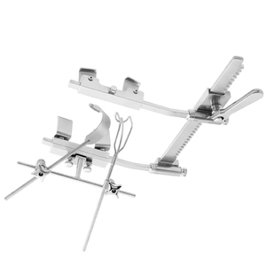 ชุดเครื่องมือแยกเนื้อเยื่อ IMA RETRACTOR พร้อมใบมีดรูปตัวยู 3 ใบ ยาว 100 มม. กว้าง 20 มม. พร้อมกรงเล็บ 3 ใบมีด ขนาด 28 มม. และ 32 มม. สำหรับการผ่าตัดหัวใจและหน้าอก - Product Image 4