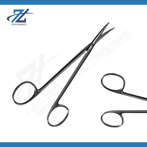 Ciseaux à dissection Littler Motif fin, avec œil pour suture 115mm de long Instruments chirurgicaux en acier inoxydable du Pakistan - Product Image 2