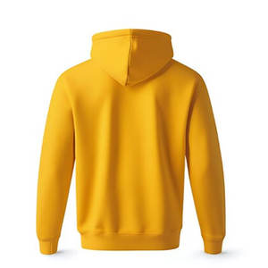 Sweat-shirt à capuche surdimensionné en coton 100% pour homme, vente en gros, poids lourd, personnalisé - Product Image 4