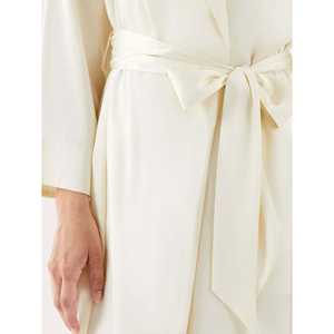 เสื้อคลุมผ้าไหมไม้ไผ่สานใส่สบายชุดอยู่บ้านผ้าซาตินงานตามสั่งเป็นมิตรต่อสิ่งแวดล้อม - Product Image 4