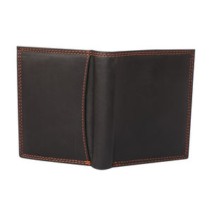 Cartera negra con bloqueo RFID plegable para hombre, longitud corta, función antirrobo multiusos, estilo de moda con forro abierto de poliéster - Product Image 6