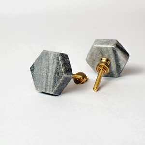 Perillas de mármol adornadas Perillas de mármol más vendidas con tamaño de forma de color personalizado Hecho EN LA India Artículo - Product Image 3