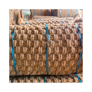 ม้วนเส้นใยมะพร้าว-ที่นอนทนทานด้วยผ้าฝ้าย100% สำหรับโครงการงานฝีมือและตะกร้า-แผ่นใยมะพร้าวเกรดเอ - Product Image 1