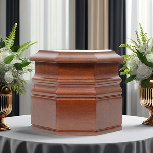 Hayden Urnes commémoratives personnalisées de haute qualité, nouvel état, bois naturel fini à l'huile, garantie de 3 ans, cercueil funéraire international - Product Image 6