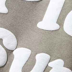 Vente à chaud pour hommes Sweats à capuche avec impression bouffante Vêtements décontractés Nouveau design Respirant Bon marché Sweats à capuche avec impression bouffante avec logo personnalisé pour hommes - Product Image 3