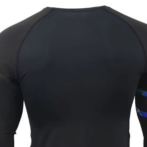2025 Venta caliente sublimación Mma Rash Guard Long Bjj camisa de compresión con mangas largas Surf Fight Wear - Product Image 6