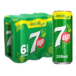 Nueva colección de refrescos-7UP Refrescos 330ml latas - Product Image 4