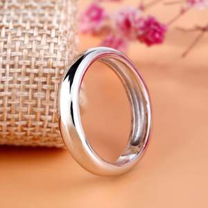 Jeulia Simple Polished Women's Band Fine <b>Ring</b> - Product Image 6