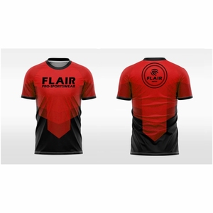 100% Polyester Soccer Jersey Custom Design Breathable Comfort Short Front Best Quality OEM Service Available - Product Image 5