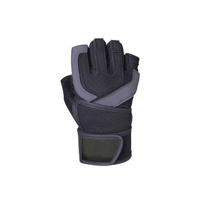 Guantes de gimnasia de levantamiento de pesas ajustables hechos a medida, calidad superior, antideslizantes, antiarrugas, alta elasticidad, calidad superior para unisex - Product Image 2