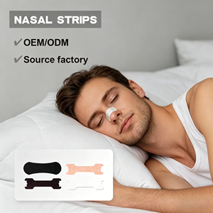 Bandes nasales anti-ronflement Natural Comfort Sleep pour soulager <span class=keywords><strong>les</strong></span> gonflements nasaux et <span class=keywords><strong>les</strong></span> allergies saisonnières, confort toute la nuit - Product Image 2