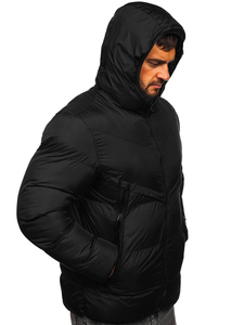 Veste en duvet personnalisée de haute qualité à la mode pour hommes Doudounes Vestes en duvet d'oie pour hommes - Product Image 4