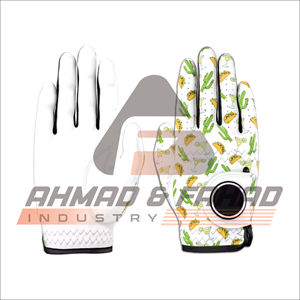 Surtidor: A & F Ind. Guantes de golf de cuero Cabretta Premium suaves y transpirables con empuñaduras de cuero genuino para deportes - Product Image 1